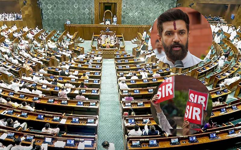 لوک سبھا میں ایس آئی آر پر اپوزیشن کا ہنگامہ، این ڈی اے لیڈروں نے راہل گاندھی کو نشانہ بنایا